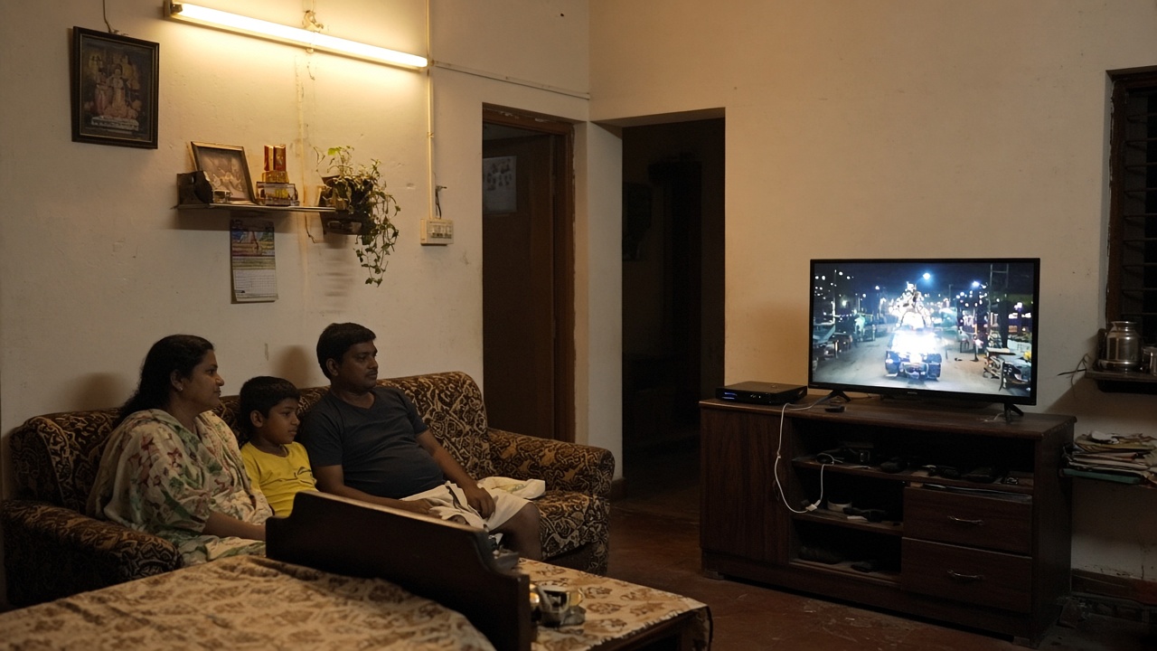 Internet and evening TV on one MDN fibre line